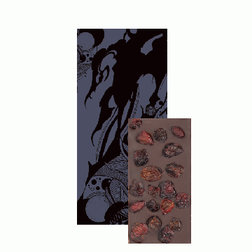 【Seasonal Tablet】出雲産デラウェアチョコレート(ミニサイズ)