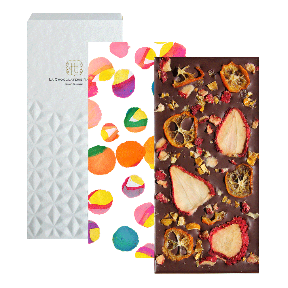 【Seasonal Tablet】金柑と苺のダークチョコレート