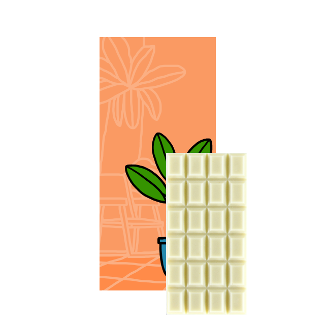 【White Chocolate】ホワイトチョコレート（ミニサイズ）