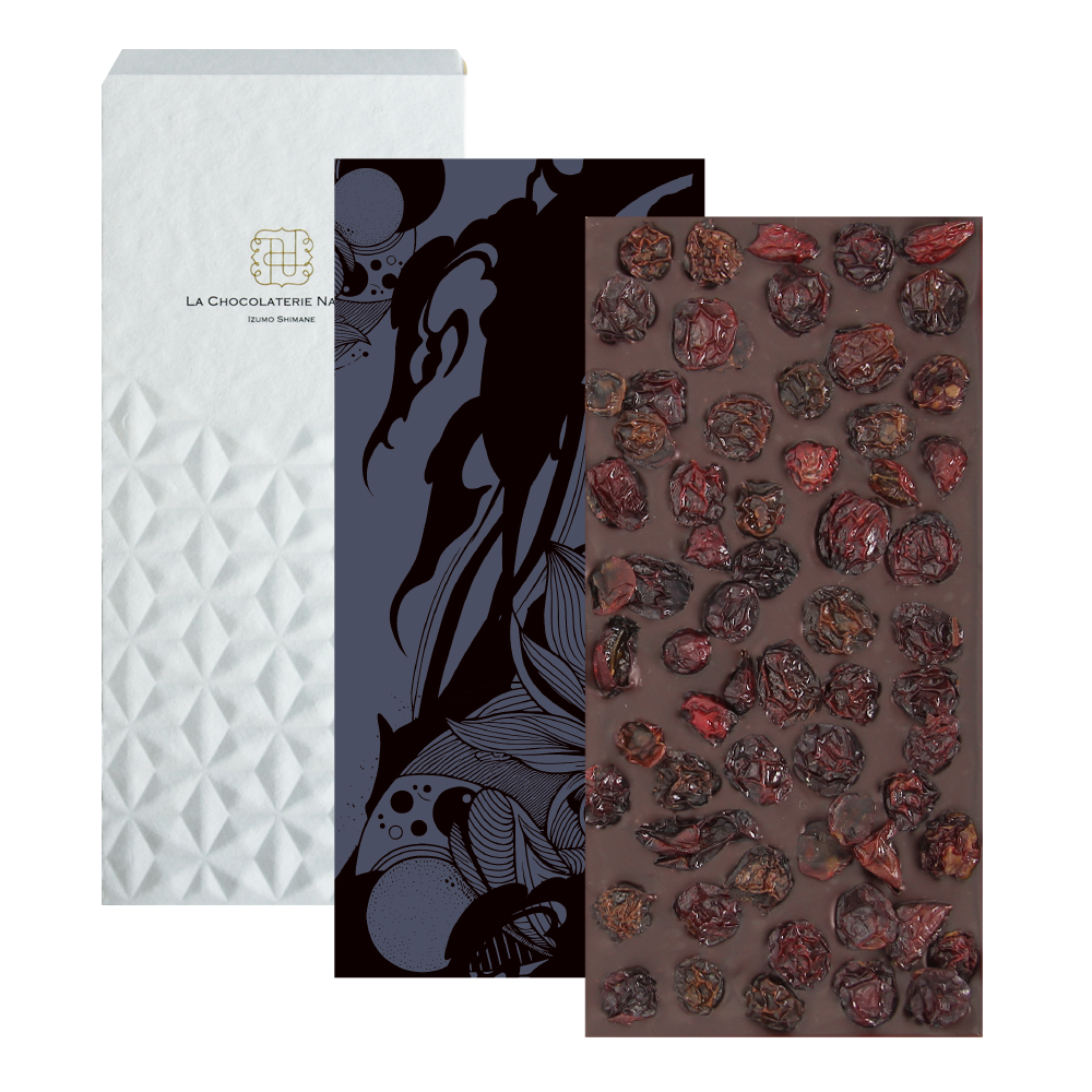 【Seasonal Tablet】出雲産デラウェアのダークチョコレート